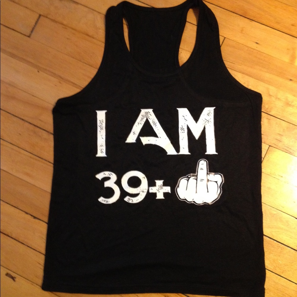 40th Birthday Tank Top Large